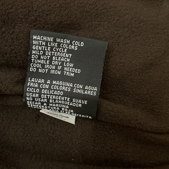 LONDON FOG NWT unisex quilted. Fleece lined hooded jacket Sz 12 months - Picture 6 of 7